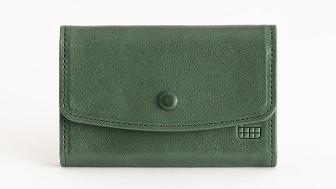 IKUTA KABAN CURUMI CARD CASE（クルミカードケース） REAL GREEN