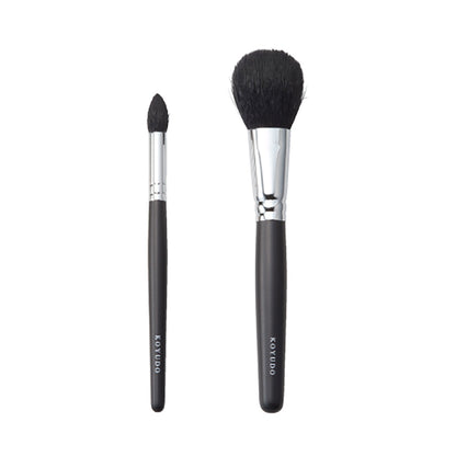 KOYUDO Kumano Brush Casual Set of 2 (Cheek, Eye Shadow)