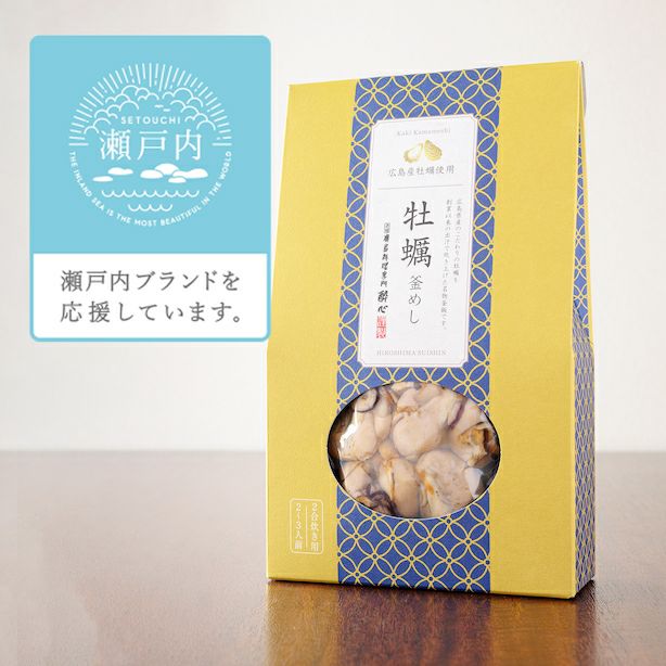 Hiroshima Cuisine Specialty Restaurant Suishin 酔心 - Kaki Kamameshi no Moto (Oyster Claypot Rice Seasoning Mix)