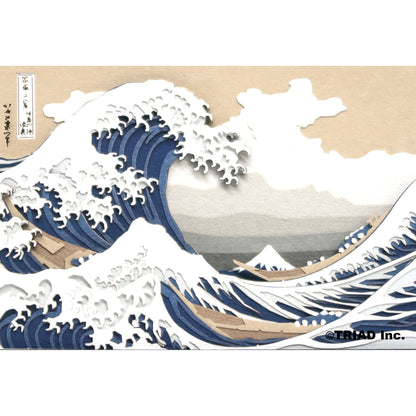 OMOSHIROI BLOCK | SCENERY Under the Wave off Kanagawa, from the series Thirty-six Views of Mount Fuji