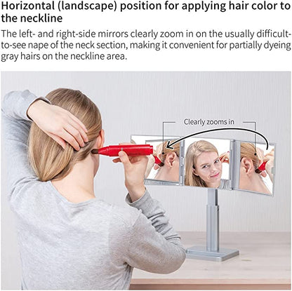 HORIUCHI MIRROR Napure® Styling Stand Mirror